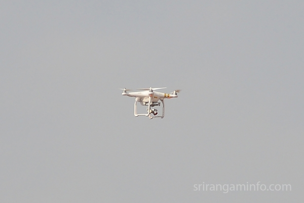 kumbabishekam Srirangam jaya tv helicam
